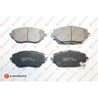 1681166580 EUROREPAR Комплект гальмівних колодок дисковий гальм