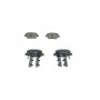 0 986 494 933 BOSCH Комплект гальмівних колодок дисковий гальм