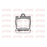 0770.00 REMSA Комплект гальмівних колодок дисковий гальм