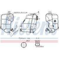 996337 NISSENS Компенсаційний бак охолоджувальна рідина