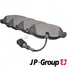 1163609510 JP GROUP Комплект гальмівних колодок дисковий гальм