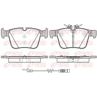 1516.20 REMSA Комплект гальмівних колодок дисковий гальм