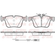 1516.20 REMSA Комплект гальмівних колодок дисковий гальм