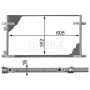 AC 278 000P MAHLE Конденсатор кондиціонера