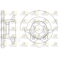6500.00 ROADHOUSE Гальмівний диск