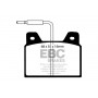 DP163 EBC Brakes Комплект гальмівних колодок дисковий гальм