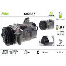 690687 VALEO Компресор кондиціонера