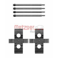 109-1611 METZGER Комплектуючі колодки дискового гальма