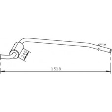 73329 DINEX Предглушник вихлопних газів