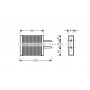 KA6047 AVA QUALITY COOLING Теплообмінник обігрів салону