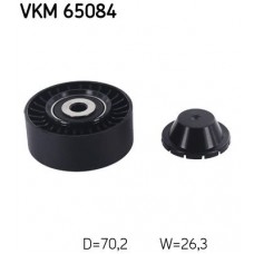 VKM 65084 SKF Паразитный / ведущий ролик, Поліклиновий ремінь