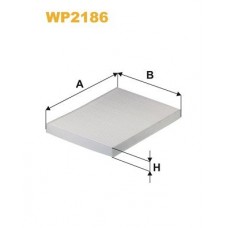 WP2186 WIX FILTERS Фільтр повітря у внутрішньому просторі