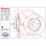 09.A404.11 BREMBO Гальмівний диск