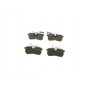 0 986 494 011 BOSCH Комплект гальмівних колодок дисковий гальм