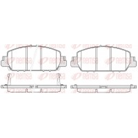 1548.02 REMSA Комплект гальмівних колодок дисковий гальм