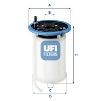 26.079.00 UFI Паливний фільтр