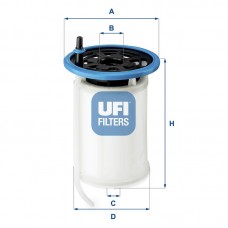26.079.00 UFI Паливний фільтр