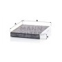 CUK 22 032 MANN-FILTER Фільтр повітря у внутрішньому просторі