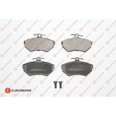 1617254380 EUROREPAR Комплект гальмівних колодок дисковий гальм