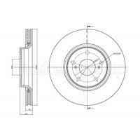 23-0978C METELLI Гальмівний диск
