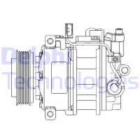 CS20522 DELPHI Компресор кондиціонера