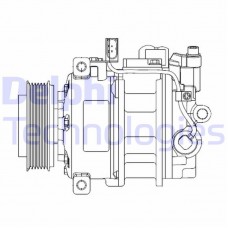 CS20522 DELPHI Компресор кондиціонера