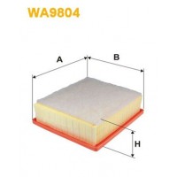 WA9804 WIX FILTERS Повітряний фільтр