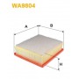 WA9804 WIX FILTERS Повітряний фільтр