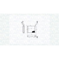 350218425000 MAGNETI MARELLI Теплообмінник обігрів салону