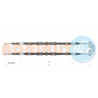 33.0226.1 ADRIAUTO Тросик, cтояночный тормоз