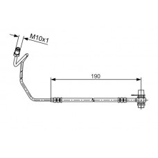 1 987 481 535 BOSCH Гальмівний шланг