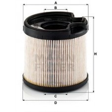 Паливний фільтр MANN-FILTER PU 922 x