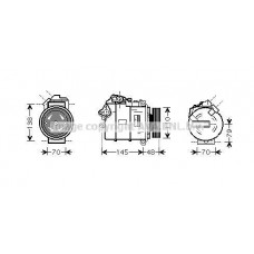 BWAK317 AVA QUALITY COOLING Компресор кондиціонера