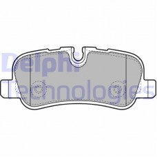 LP1936 DELPHI Комплект гальмівних колодок дисковий гальм