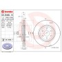 09.B496.10 BREMBO Гальмівний диск