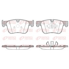 1560.10 REMSA Комплект гальмівних колодок дисковий гальм