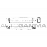 101653 AUTOGAMMA Теплообмінник обігрів салону