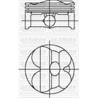 31-04619-000 YENMAK Поршень