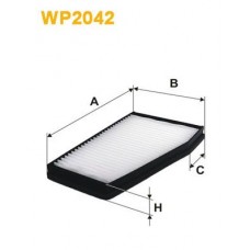 WP2042 WIX FILTERS Фільтр повітря у внутрішньому просторі