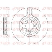 6596.10 REMSA Гальмівний диск