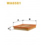 WA6581 WIX FILTERS Повітряний фільтр