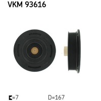 VKM 93616 SKF Ремінний шків колінчастий вал