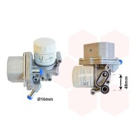 18013625 VAN WEZEL масляний радіатор двигунне олива