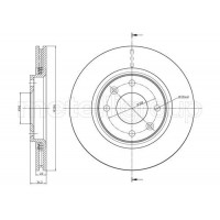 23-0555C METELLI Гальмівний диск