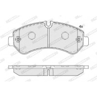 FVR5187 FERODO Комплект гальмівних колодок дисковий гальм
