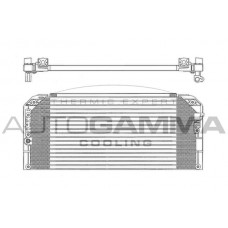102801 AUTOGAMMA Конденсатор кондиціонера