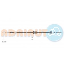 030235 ADRIAUTO VAG Трос гальма л/п (барабан) VAG 80