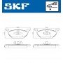 VKBP 80008 SKF Комплект гальмівних колодок дисковий гальм