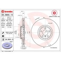 09.D900.13 BREMBO Гальмівний диск