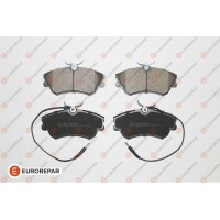 1617254680 EUROREPAR Комплект гальмівних колодок дисковий гальм